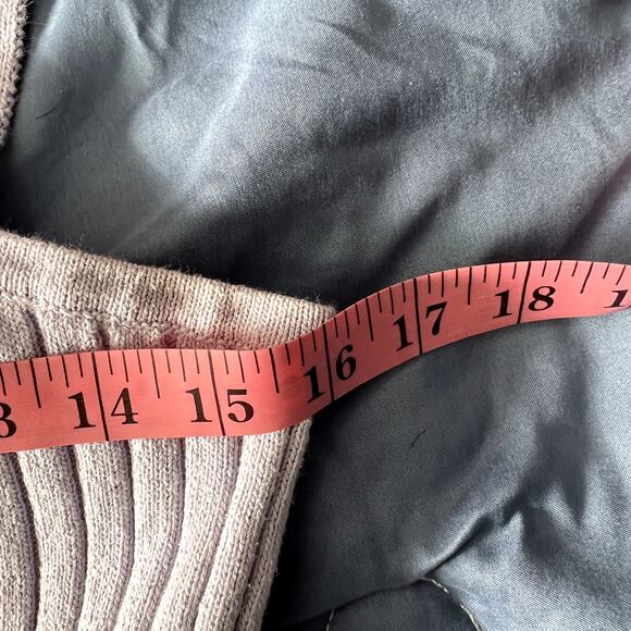 Madewell purple ribbed knitted tank top womens large coquette ethereal y2k - Picture 5 of 5